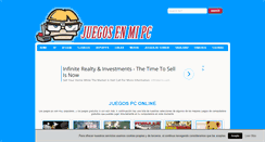 Desktop Screenshot of juegosenmipc.com