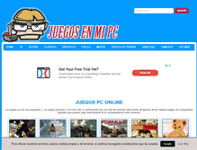 Tablet Screenshot of juegosenmipc.com